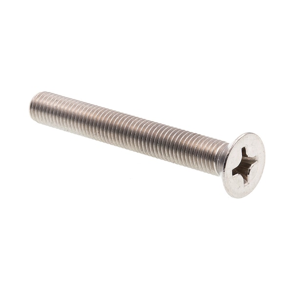 Prime-Line Machine Screw, Flat Head, Phillip Drive 1/4in-28 X 2in Grade 18-8 Stainless Steel 10PK 9001735 - main